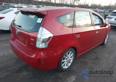 2012 Toyota Prius V Five from USA, damaged, VIN JTDZN3EU5C3149853